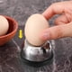 thumbnail image 2 of Cortador y perforador de huevos multifuncional de acero inoxidable Crrynuo, apto para lavavajillas (negro)., 2 of 6