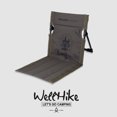 thumbnail image 2 of Silla plegable para acampar, asiento con respaldo, muebles para interiores y exteriores (verde militar), 2 of 6