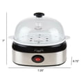 thumbnail image 4 of Classic Cuisine M031027 Multi-Function Electric Egg Cooker with 7 Egg Capacity & Automatic Shut Off, 4 of 4