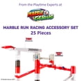 thumbnail image 2 of Marble Genius Marble Racing Booster Set - 10 piezas en total (canicas no incluidas), juguetes de bloques de construcción para edades de 3 años en adelante, con acceso a la aplicación de instrucciones,, 2 of 5