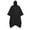 Black, variant on Cloak Raincoat Functional Three-in-One PU Coated Shield for All-Weather and Stylish Layering Green,XXL