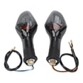 thumbnail image 4 of Indicadores Delanteros, Luz De Señal De Giro De Motocicleta De Bajo Consumo De Energía Reemplazo De Alto Brillo Para CB500X CB1300 NC700 2013-2020 Para Motocicleta ANGGREK Negro, 4 of 8