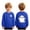 Blue, variant on Halloween Ghost Sweatshirts for Toddler Kids Boys Girls Long Sleeve Pullover Tops Cute Fall Sweater Clothes