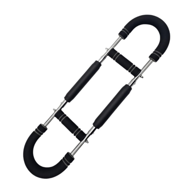 Entrenador de brazo de brazo tortonado entrenador de fuerza portátil de brazo ajustable equipo de entrenamiento de entrenamiento de para bíceps Negro gris 30 kg