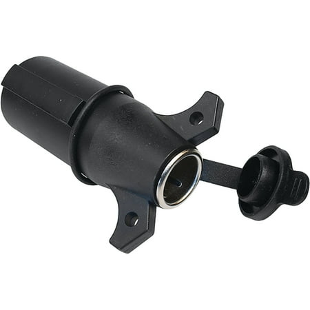 Communications Single Port - Seachoice 58071 Adapter, 7-Way to Single 12V Accessory Port