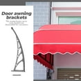thumbnail image 1 of LOLIPPYY Wall Mount Bracket Assembly For Patio Door Window Canopy Cover Grey 1Pcs, 1 of 8