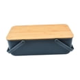 thumbnail image 2 of Contenedor de almacenamiento de pan,Contenedor de almacenamiento de caja de pan para mostrador de cocina,Caja de pan con tapa fácil de abrir Almacenamiento de alimentos,Contenedor de Armada, 2 of 9