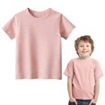thumbnail image 2 of YUIVH Casual Graphic Crewneck Summer Top Boys' Short Sleeve Crewneck Tee Without Tag Cotton Tees (Assorted Color ) Basic Layering T Shirt Soft Comfort Summer Tees, 2 of 7