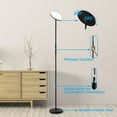 thumbnail image 5 of Leonlite Modern 4.53 in 1-Light Adjustable Height Floor Lamp, White, 5 of 7