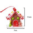 thumbnail image 2 of Pueblo de iglesias navideñas, edificios coleccionables navideños, casita navideña, adornos navideños, 2 of 5