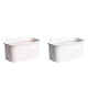 thumbnail image 3 of Billuyoard Bote de basura para colgar de amplias aplicaciones para almacenamiento de cocina y baño Bote de basura para colgar en la cocina Organizadores de utensilios de cocina Gris blanco, 3 of 6