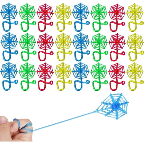 Web Shooter Toy, Sticky Spider Web Sensory Toys, Children's Birthday Gift with Safe Material, Ideal for Carnivals and Parties