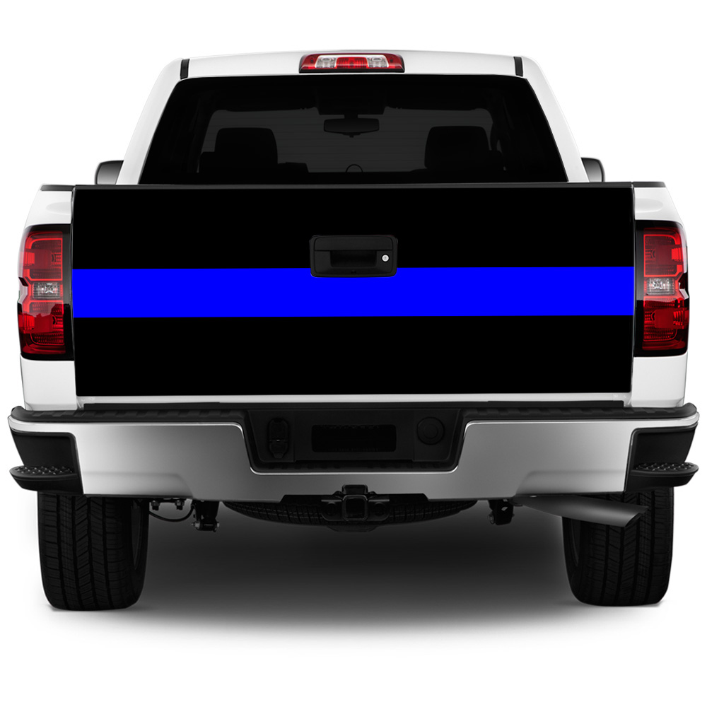 Horse American Patriot Truck Tailgate Decal Wrap Realistic Vinyl Decal Sticker