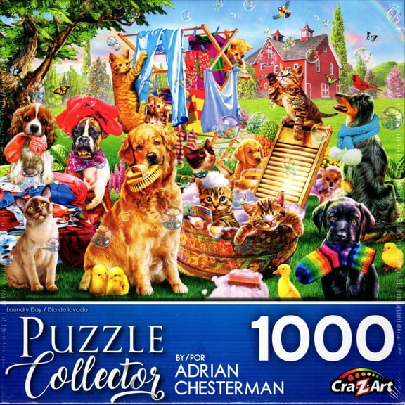 Laundry Day 1000 Piece Puzzle
