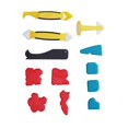 thumbnail image 3 of Grattoir à Colle, Grattoir en Silicone Outils de Calfeutrage pour Enlever les Résidus de Colle pour Sceller et Réparer les Interstices, 3 of 7