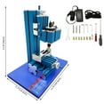 thumbnail image 2 of Mini Metal Milling Machine Teaching Drilling Milling Machine DIY Tool Benchtop Wood Lathe AC100V-240V, 2 of 16