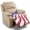 American Flag 2, variant on TSOVTHRID Beach Starfish Shell Pattern Recliner Chair Cover, Non Slip Lazy Boy Recliner Chair Covers Couch Slipcovers Dustproof Furniture Protector for Pets
