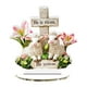 thumbnail image 1 of Xihbxyly Adorno de Huevo de Pascua, Acrílico Pintado a Mano, Diseño Único con Huecos, Decoración para El Hogar y La Oficina, Centro de Mesa Festivo, Artesanía Artesanal, Juego de 1 Pieza, 1 of 5