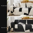 thumbnail image 4 of Chenilles Couch Cover Reversible Pattern Slipcovers for Lounges and Bedroom, 4 of 21