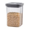 thumbnail image 2 of POINTERTECK Storage Containers Airtight Food Storage Containers Set With Lids Plastic Kitchen Pantry Organization Canisters For Cereal Flour And Sugar 600ml Black Home & Garden Gift, 2 of 3