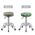 thumbnail image 5 of Naloa Animals with Leaf Round Bar Stool Cushion Cover 12-14 inch, Fits Kitchen, Office, Restaurant Chairs - 12 inch, 5 of 7