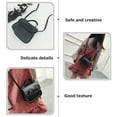 thumbnail image 3 of Bolso bandolera de moda para niñas pequeñas, mini bolso bandolera con lazo para niñas., 3 of 7