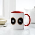 thumbnail image 4 of CafePress - 100 Percent Typewriter Keys - 11 oz Ceramic Mug - Novelty Coffee Tea Cup, 4 of 4