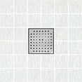 thumbnail image 5 of SereneDrains 304 Stainless Steel 6 Inch Brushed Nickel Square Shower Drain Kit with Base Square Design for Tile Floor Drain Grate Cover Hair Catcher Trap Strainer, 5 of 10