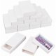 thumbnail image 1 of 16 cajas de cartón blancas con cajón, rectangulares de 6,38 x 3,62 x 1,26 pulgadas, de papel kraft, ideales para regalos, galletas, bodas, fiestas o para envolver joyas., 1 of 9