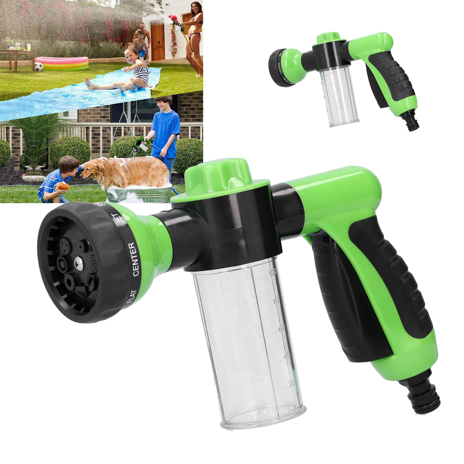 LYUMO Garden Nozzles Water Spray, Universal Anti‑Freeze Garden Hose