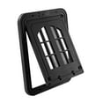 thumbnail image 2 of Puerta corrediza horizontal para perros, puerta para porche con cierre automático, puerta para perros, puerta mosquitera para gatos medianos, regalo L Negro, 2 of 9