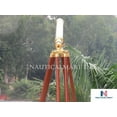 thumbnail image 2 of 40-inch Clear Coated Solid Floor Standing Brass Harbormaster Telescope on a Mahogany Tripod with Standard Mount, 2 of 3