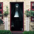 thumbnail image 5 of Adhesivo mural para puerta Pumkryth Halloween 3D con forma de monja, 77 x 200 cm, PVC, 5 of 5