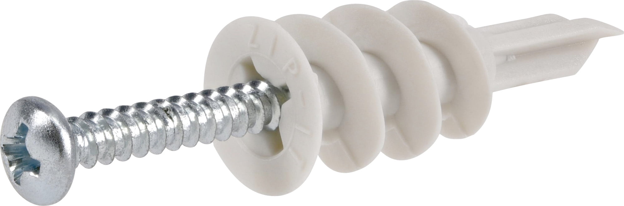 Nylon Wallboard Anchors with Screws (6) 4 sets