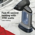 thumbnail image 6 of Durathon 3-in-1 Handheld Garment Steamer and Iron for Clothes, Removable 300 ml Water Reservoir, Blue, 6 of 8