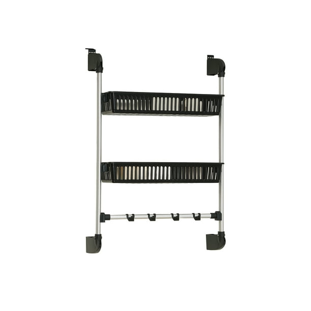 over door hooks with basket