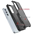 thumbnail image 3 of Tekcoo Shockproof Silicone Plastic Back Cover Cell Phone Case for Samsung Galaxy A35 5G, Black, 3 of 8