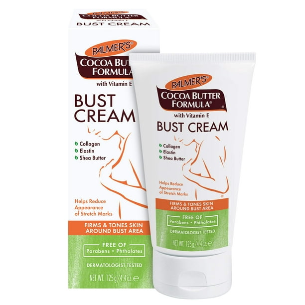 Fórmula de manteca de cacao Bust Cream Palmer's con vitamina E, 130 ml