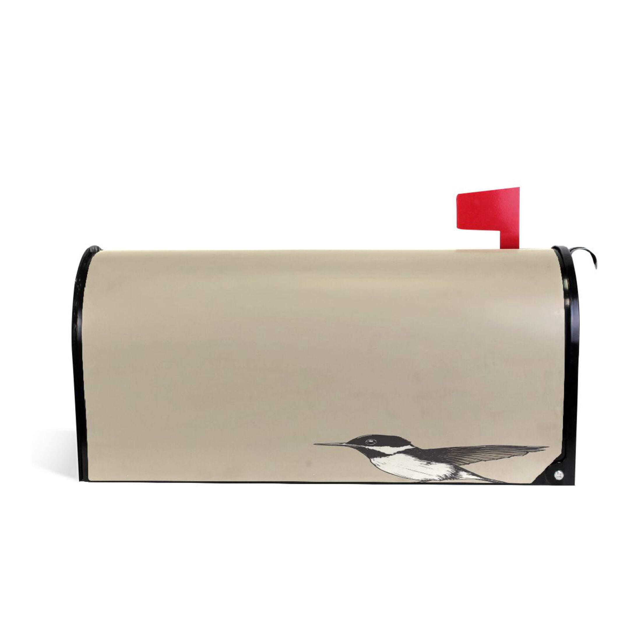 Simple Design Bird Magnetic PVC Mailbox Cover, 25.4" x 20.7" Large, Waterproof UV Resistant