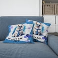 thumbnail image 2 of Happy Father's Day Best Samoyed Cool Dad Ever Pillow Cushion Double Sided Siberian Sammy Dog Lover Throw Pillow - 12007, 2 of 4