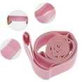 thumbnail image 3 of Unique Bargains 1pc Women 8 Grids Yoga Stretch Bands for Gym Stretching Exercise Nylon High Elastic Yarn Latex Yarn Rose Pink, 3 of 4