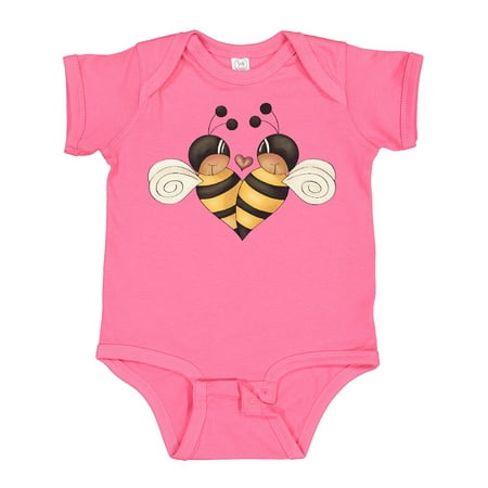 

Inktastic Valentine s Day Bumble Bees Boys Baby Bodysuit