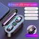 thumbnail image 4 of Auricular inalámbrico Fingerprint Touch-F9 Fingerprint Breathing Light Black Xemadio LH-0577, 4 of 7