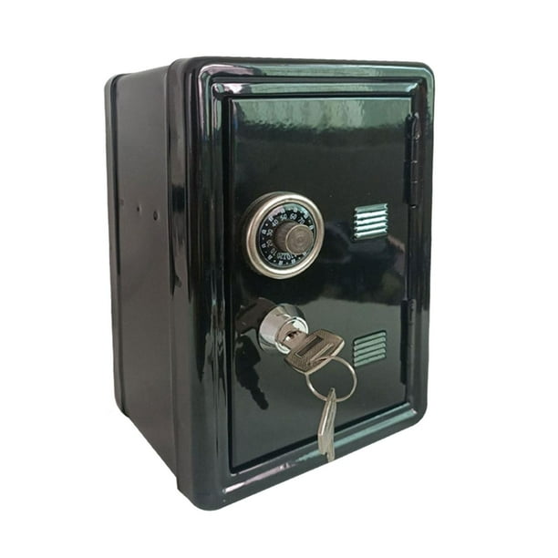 Caja de ahorro de dinero Cajas de dinero Porta regalos Caja de almacenamiento de ahorro de dinero Cerdito delicado negro