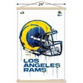thumbnail image 2 of NFL Los Angeles Rams - Drip Helmet 20 Wall Poster, 14.725" x 22.375" Framed, 2 of 4