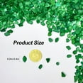 thumbnail image 6 of Sinkoo Sea Glass for Crafts About 2.75LB (1180g/41.62oz) Green Glass Pebbles Gemstones Bulk for Aquarium Rocks Fish Tank Gravel Green Filler for Vases Centerpieces(Green), 6 of 6