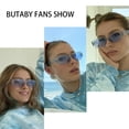 thumbnail image 3 of Gafas de sol BUTABY Rectangulares de estilo retro UV400 para mujer, 3 of 7