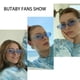 thumbnail image 2 of BUTABY Gafas de sol rectangulares para mujer, gafas de conducción retro de los años 90, marco cuadrado estrecho, protección UV400, 2 of 6