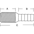 thumbnail image 2 of Forespar CF252 Marelon Hose Adaptor/Tailpipe, 2 of 2