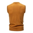 thumbnail image 3 of Birdeem Man Color Match Knit Tartan V-Neck Waistcoat, 3 of 3